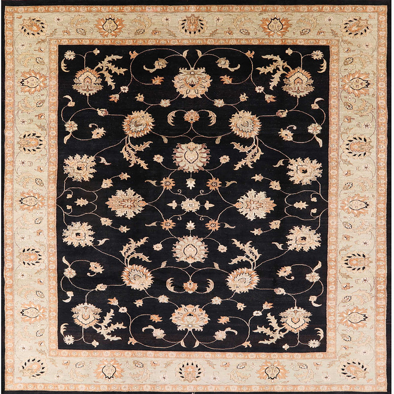 Claranne Oriental Indoor Rug, Square 5'