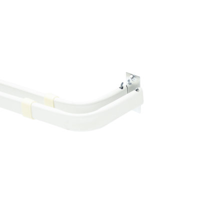 Steel Adjustable Double Curtain Rod