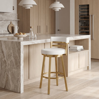 Tabouret de bar ou de comptoir pivotant Deherrera