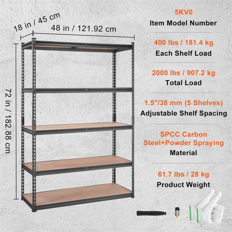 VEVOR Storage Shelving Unit