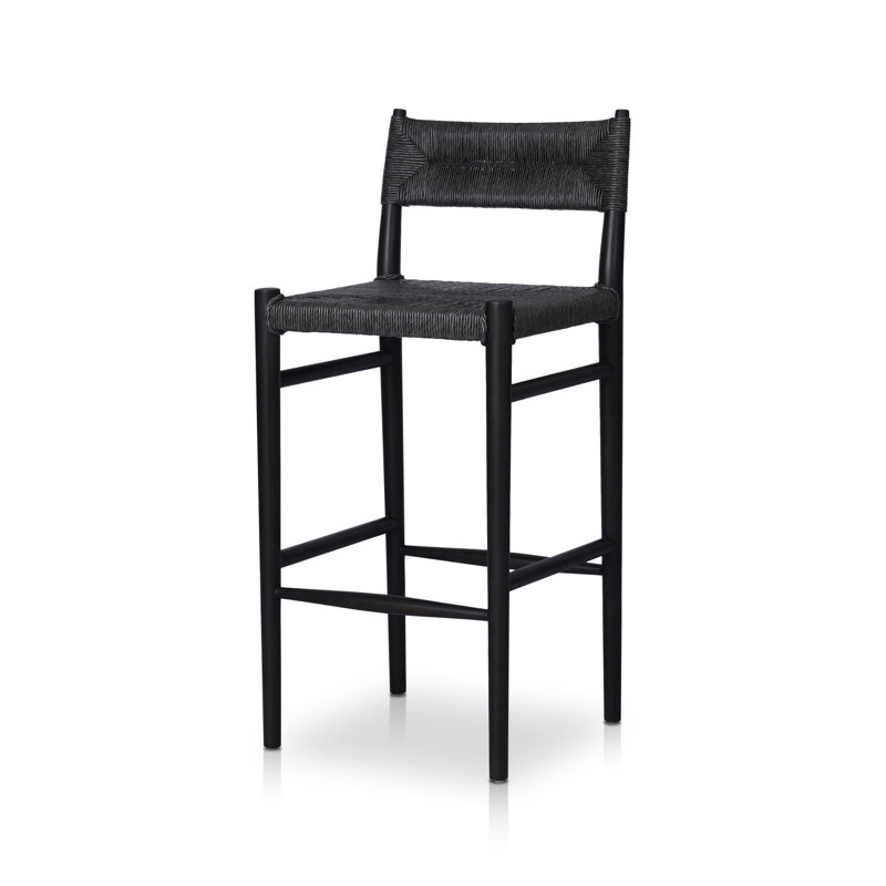 Tabouret de bar 30 po Ronaldo, 30", Noir, noir, noir, noir, Noir, noir, noir, noir