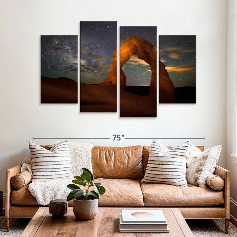 Milky Way Over Arch, 42" H x 68" W