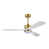 Brass with White Blades