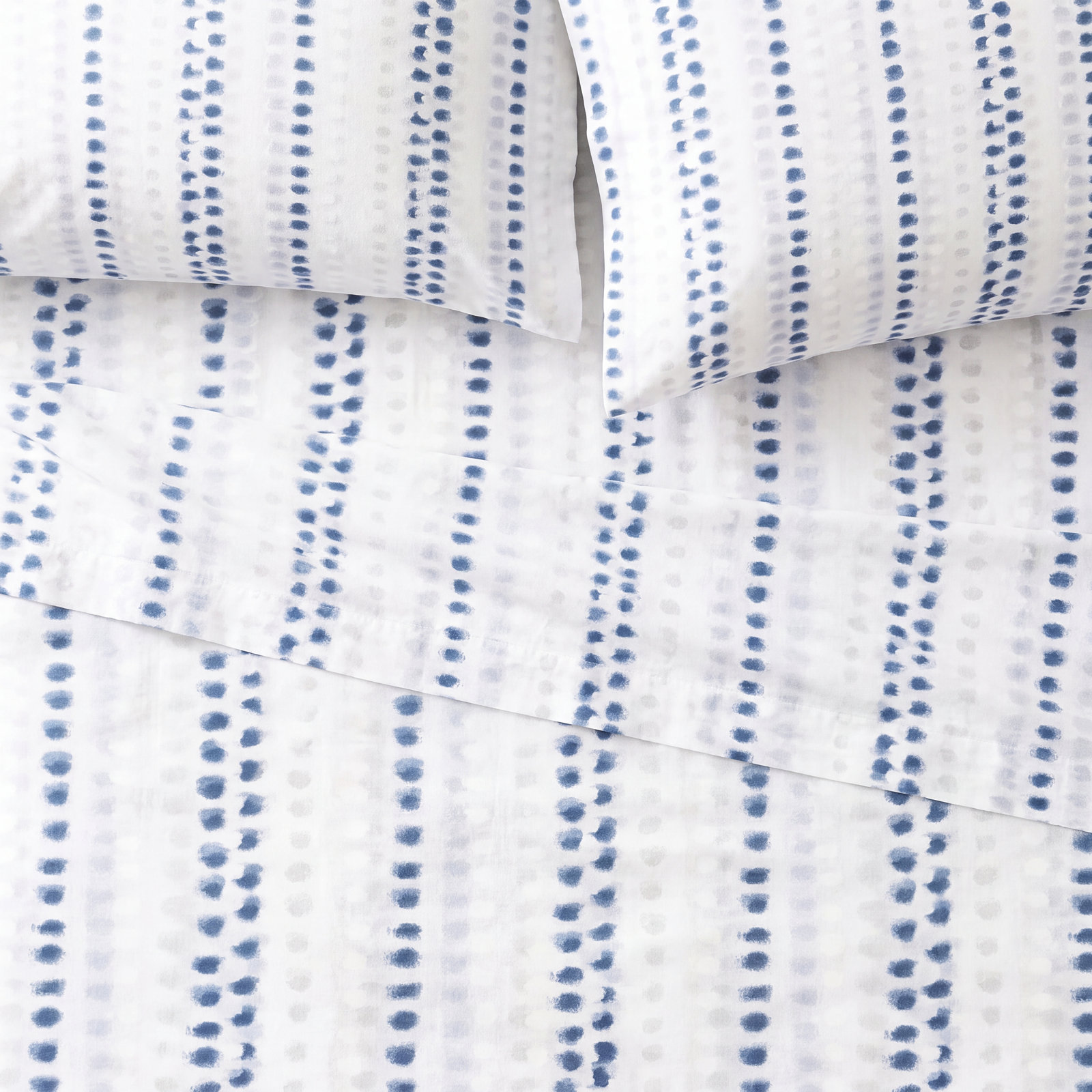 Ink Dots Cotton Duvet Cover