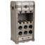 Artamas 10 Bottle Floor Wine Bottle & Glass Rack in Grey