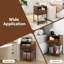 40cm W Metal Bedside Table