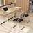 2 Pieces Portable Folding Dining Chairs Set With Carrying Handles