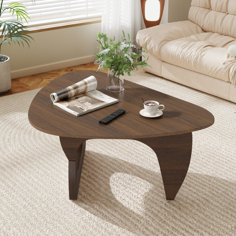 End Table, 40" H x 90" W x 65" D, Espresso Wood/Brown