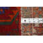 Tapis de couloir géométrique traditionnel 4x11
