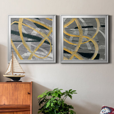 «Gray Dance I», reproduction de photo sur toile 2 pièces
