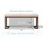 Banc Pelican Normsman - blanc perle-59995476