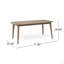 Table de salle à manger d'extérieur extensible en bois d'acacia, gris-1195251895
