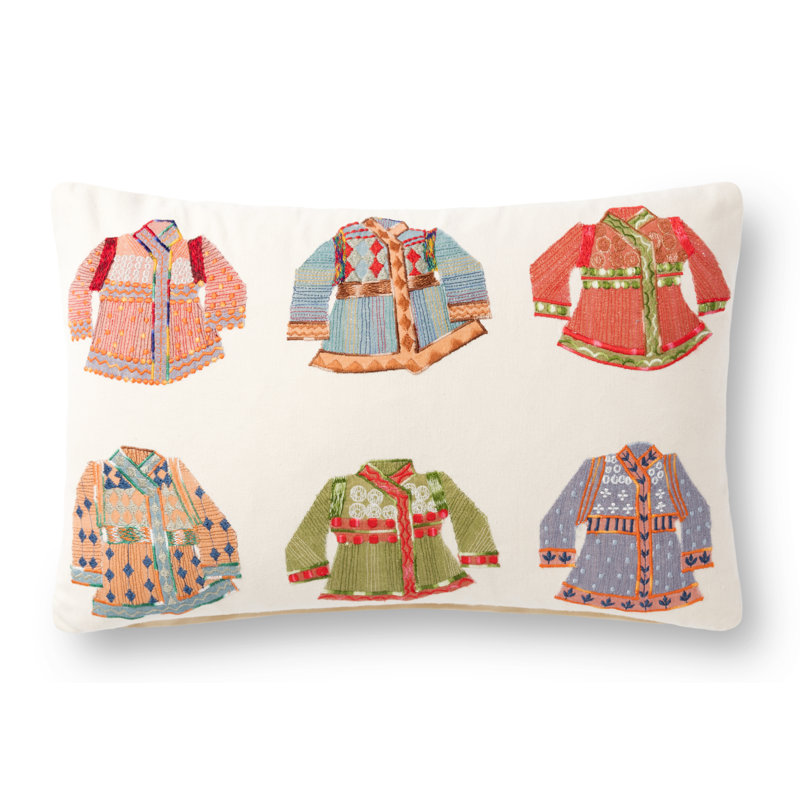  Cotton Lumbar Pillow Cover