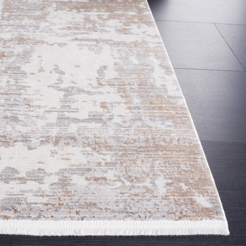 Ancika Performance Abstract Rug, Rectangle 5'3" x 7'6"
