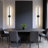 Gohil 38.6"  LED Hardwired Wall Sconce