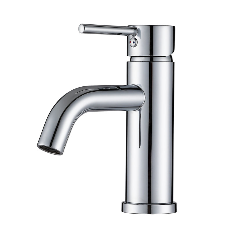 Single-Hole Single-handle Bathroom Faucet, Chrome