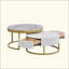 Table basse gigogne moderne avec tiroirs Modern