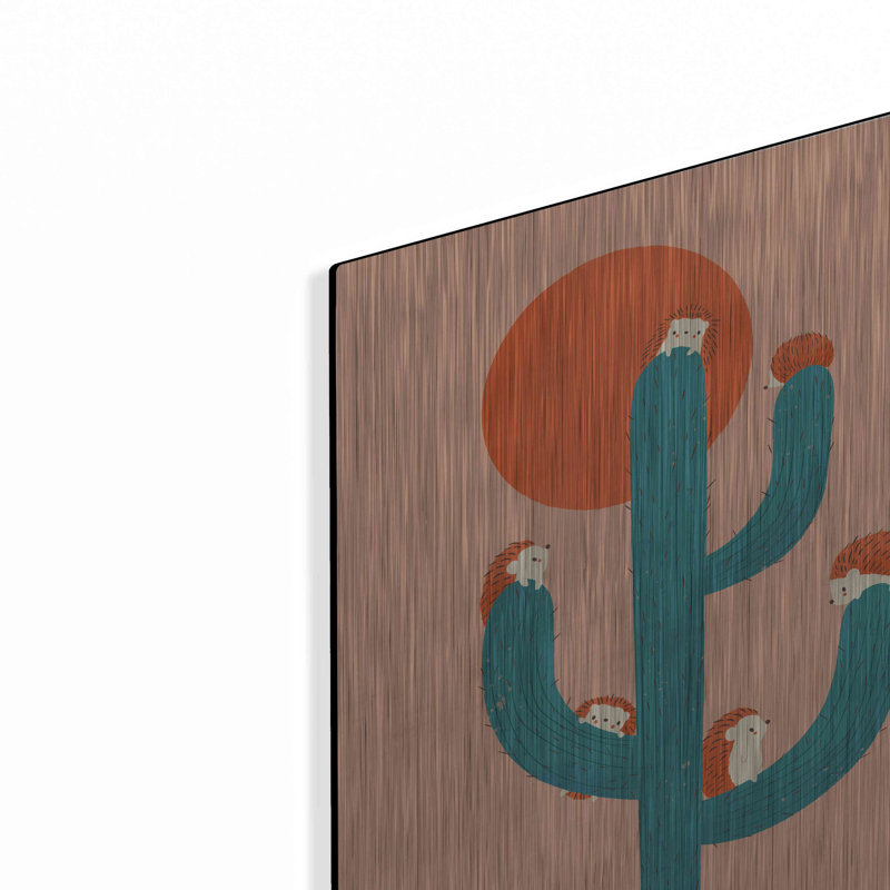 " Prickly " by Jay Fleck, 16" H x 12" W x 0.13" D
