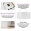 Commode de rangement verticale à 5 tiroirs: rangement compact pour la maison-1101302939
