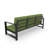 Dulcie 80'' Wide Outdoor Patio Sofa with Sunbrella® Cushions-1616462242