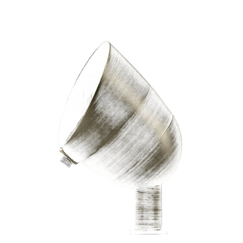 Low Voltage Integrated LED Metal Spotlight, Centennial Brass Finish