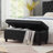 Meshell Linen Blend Upholstered Storage Bench-1321567798