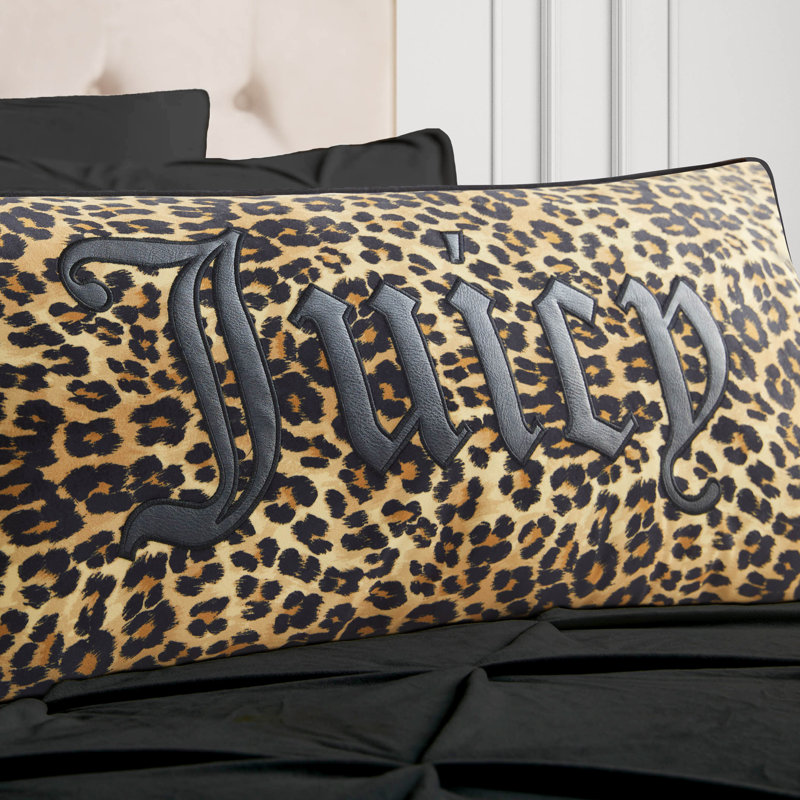 Juicy Couture Gothic Cheetah Decorative Pillow