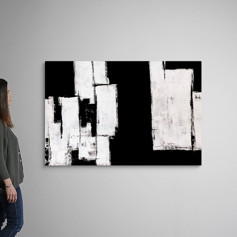 « Break Down » par Brent Abe-impression d’art graphique sur toile, Toile tendue, H 40 po x l 60 po x P 1,25 po