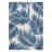 Benavidez Reversible Floral Blue/Ivory Indoor & Outdoor Area Rug-665253012