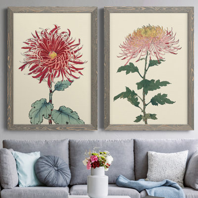 Toile de chrysanthème