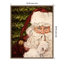 «Secret Santa» par Patricia Pinto, reproduction d'art sur toile encadrée-118214894