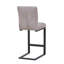 Upholstered Faux Leather Bar Stool