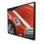 Red Car with White Stripes Closeup - Framed Canvas Decor