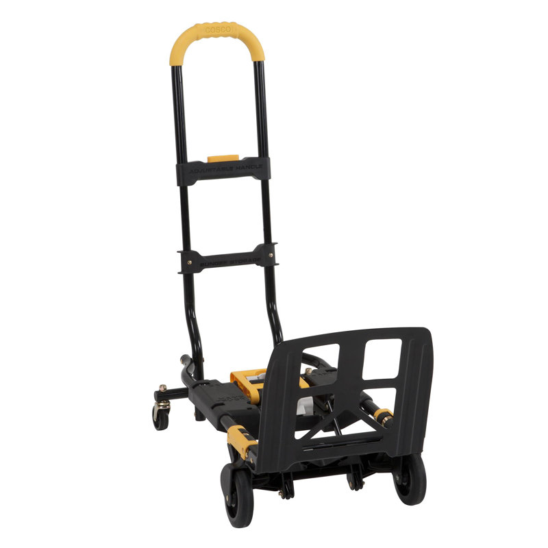 COSCO Folding 2-in-1 Hand Truck with Extendable Handle