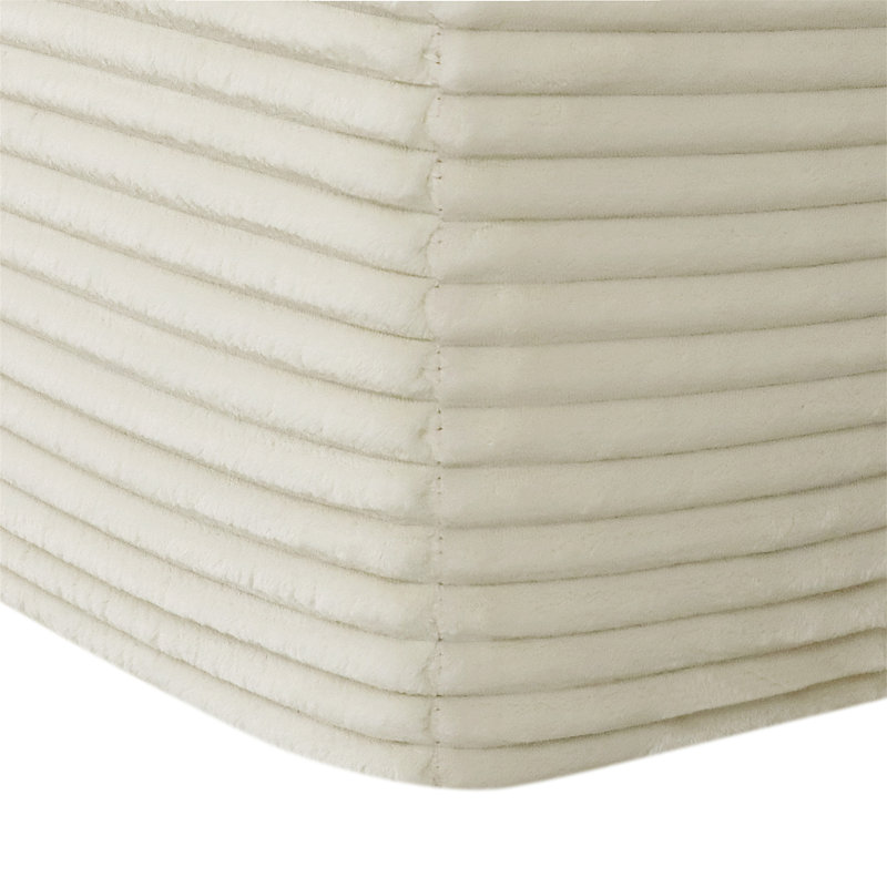 Canapé de 58 pouces à 2 places, Beige Fabric