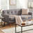 Carmencita 65" Linen Upholstered Square Arm Loveseat-966046579-995237776