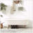 Oval Boucle Storage Ottoman Bench with Wood Legs-689910232