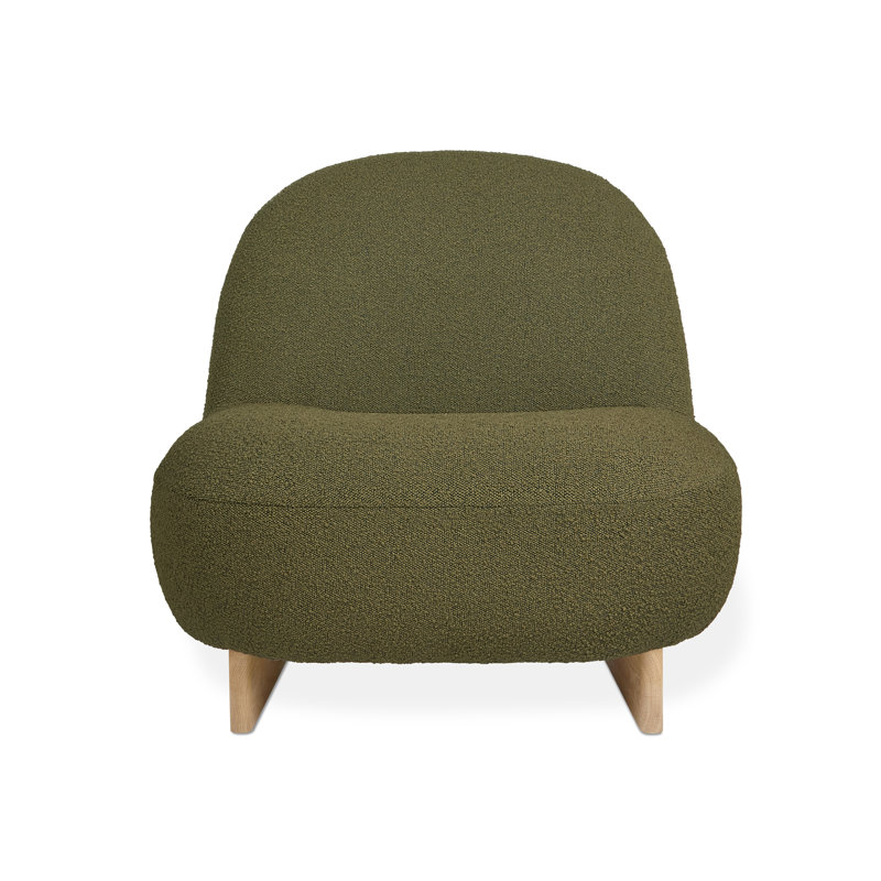 Arlo Boucle Armless Chair, Copenhagen Terra