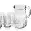 Ensemble de 6 verres et pichet Mayeu