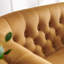 Causeuse en velours argenté Orchid Greta-806005907