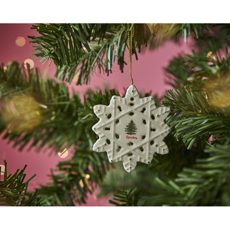 Spode, Christmas Tree - Snowflake Decoration