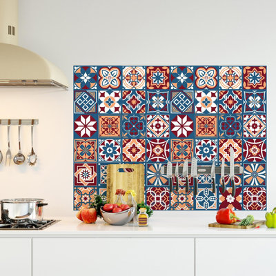 Westminster Peel & Stick Tiles Wall Stickers 20cm x 20cm PVC