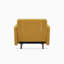 Fauteuil en polyester l 36,6 po Lekha-78968926