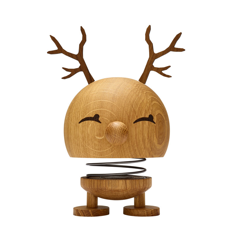 Christmas Deer Figurines & Collectibles, 19cm H x 10cm W x 10cm D