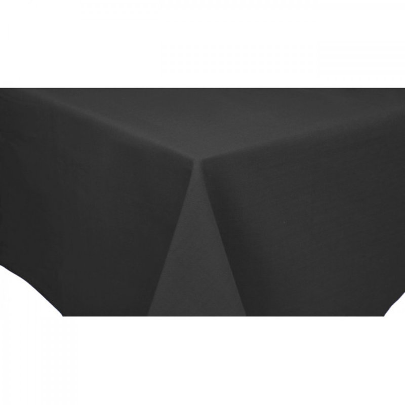 36"x36" Sq. Black Tablecloth, 36"x36" Sq.