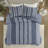 Premium Cotton King Bedding Sets, Modern Striped Comforter for Home