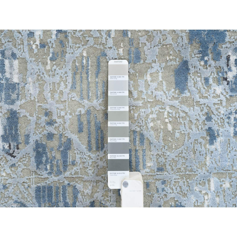 Stiliana One-of-a-Kind 2'6" X 8' New Age Runner Area Rug in