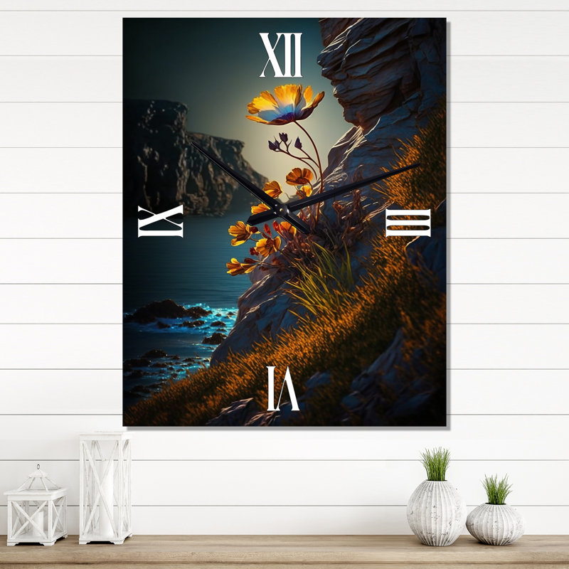 Horloge murale - Fierce Mountain, Médium