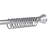 Vivtoria Zinc Shower Curtain Hook-45857672