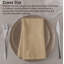 Serviette carrée en polyester et coton-1108139894